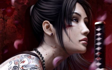 Japanese Yakuza Female Art Wallpapers - Top Free Japanese Yakuza Female ...