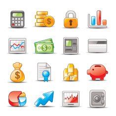 Business and finance icons N39 free image download