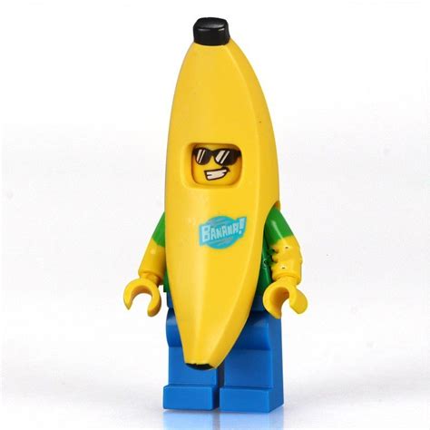 Mr Banana Guy Funny Cute Lego Minifigure Toys