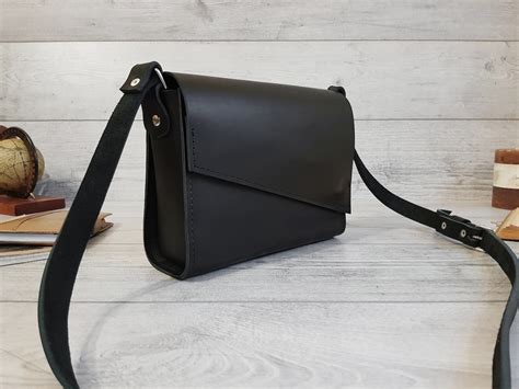 Leather Purse Women, Small Leather Crossbody Bag, Black Cross Body Bag ...