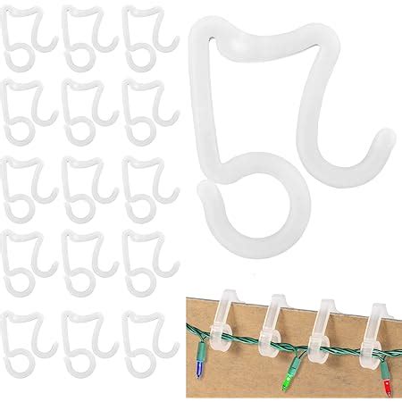 Amazon.com: Christmas Light Clips - [Set of 200] Mini Light Clips For ...