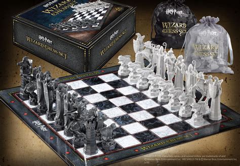 Harry Potter Final Challenge Wizard Chess Set Noble Collection NN7580 ...