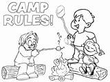 Free Camping Coloring Pages PDF Printable  Coloringfoldercom sketch template