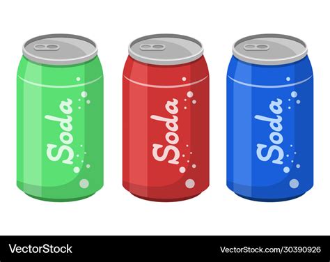 Soda can Royalty Free Vector Image - VectorStock