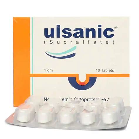 Ulsanic 1g Tablets Uses, Side effects & Price in Pakistan