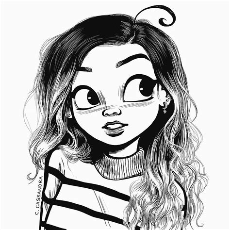 Drawing Cute Girl Tumblr HD phone wallpaper | Pxfuel