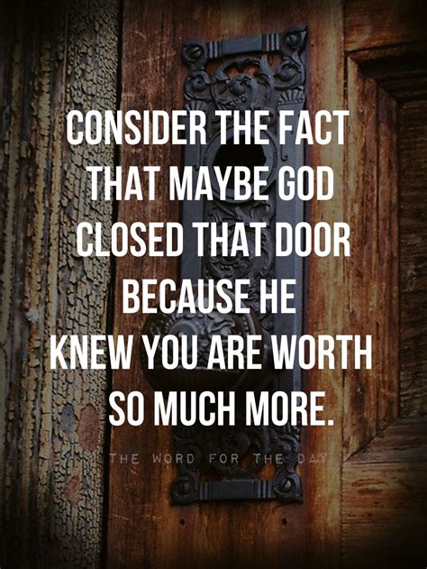 God Opens Doors Quotes - ShortQuotes.cc