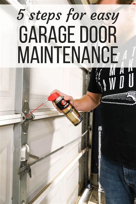 Tips for easy garage door maintenance - how to take care of your garage ...