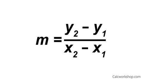 Slope Formula | Slope formula, Graphing linear equations, Linear equations