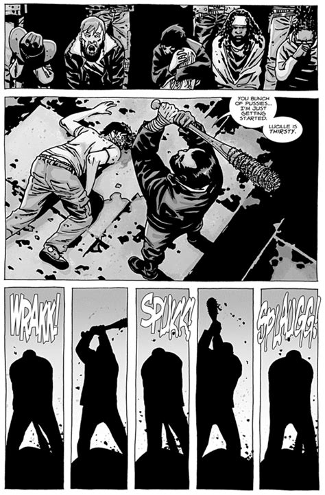 Negan Kills Glenn Rhee – Comicnewbies