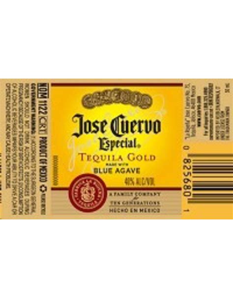 Jose Cuervo Gold Tequila 1Liter - Pound Ridge Wine & Spirits