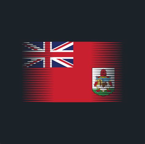 Bermuda Flag Brush. National Flag 6996988 Vector Art at Vecteezy