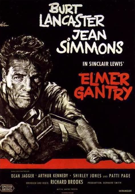 Elmer Gantry. | Elmer gantry, Shirley jones, Jean simmons