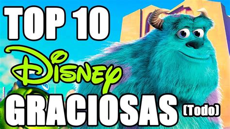 Top 10 Peliculas chistosas de TODO Disney literal - YouTube