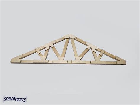 1:16 Scale 12' 9 Double Fink Truss - Etsy