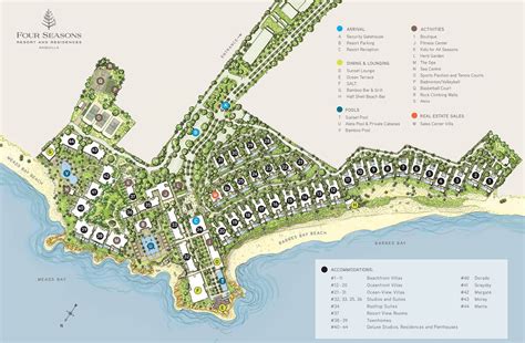 Resort Map | Four Seasons Resort and Residences | Anguilla