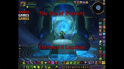 The Eye of Eternity Raid Entrance & Location - YouTube