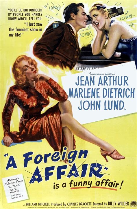 A Foreign Affair (1948) - IMDb