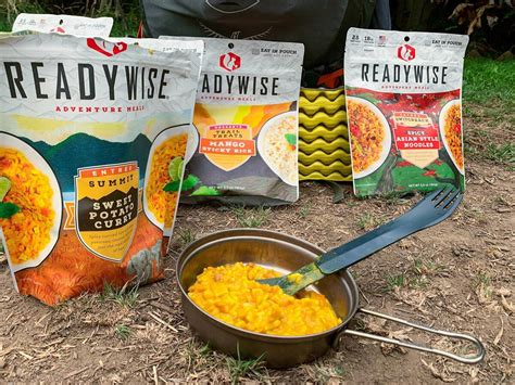 ReadyWise Vegan Meals: Freeze Dried Backpacking and Emergency Food