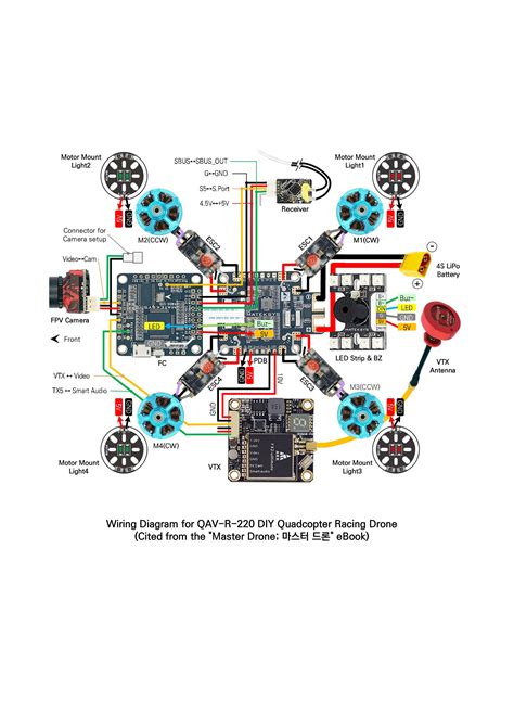 Quadcopter Drone Wiring Diagram