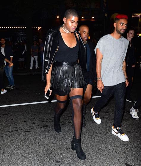 Werk! Erwin 'EJ' Johnson Flaunts Weight Loss Body During NYFW Amid Rumors He's Transitioning!