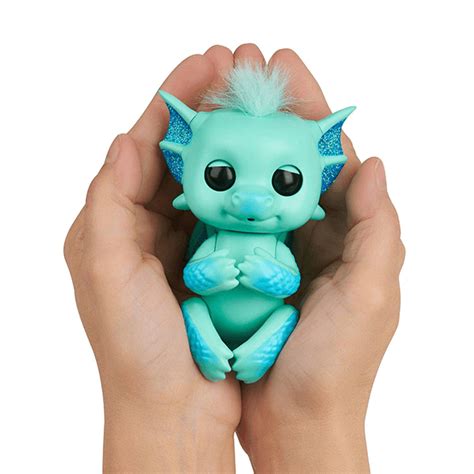 Fingerlings Baby Dragon Noa (Green and Blue) by JR Company