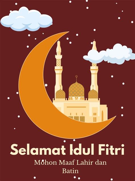 7 Kartu Ucapan Idul Fitri 2023, Contoh Kartu Ucapan Selamat Hari Raya ...