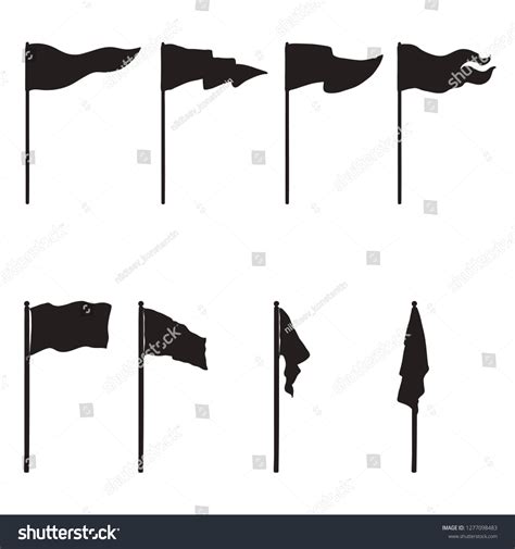 256,619 Flag silhouette vector Images, Stock Photos & Vectors ...