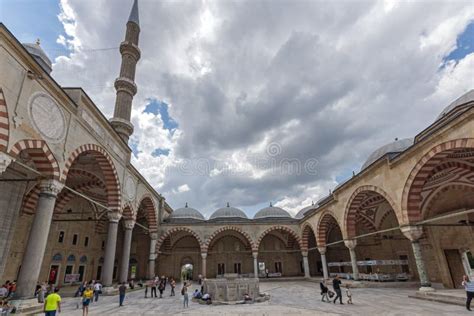 Outside View of Built by Architect Mimar Sinan between 1569 and 1575 Selimiye Mosque in City of ...