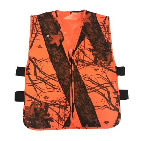 Orange Hunting Vest Blaze Hunting Vest Camo Hunting Vest From Bj Outdoor - Buy Orange Hunting ...