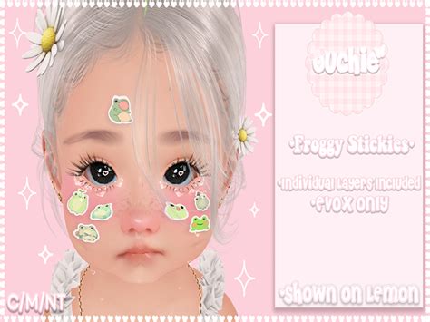 Second Life Marketplace - Ouchie. Froggy Stickies (Evox)