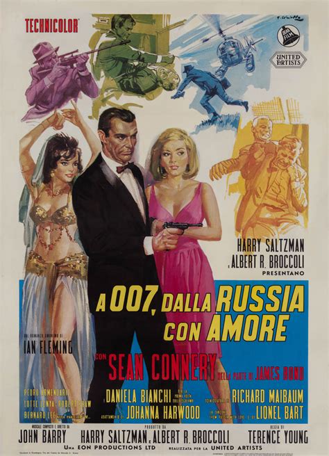 Marquee Poster | From Russia with Love 1964 Italian 2-foglio