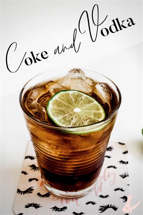 Coke and Vodka Easy Cocktail Idea! | Vodka recipes easy, Coke recipes, Cocktail recipes easy