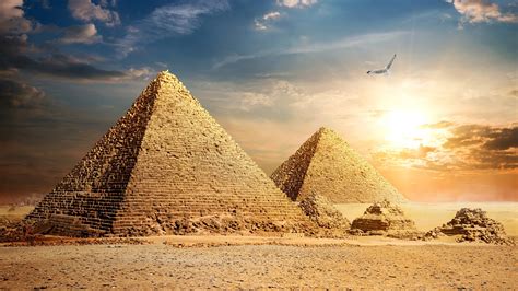 pyramids, world, beautiful, scenery, nature, photography, beautiful ...