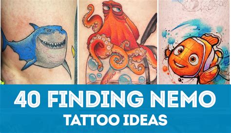 [UPDATED] 40 Finding Nemo Tattoos to Discover