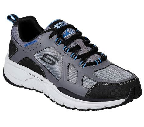 Skechers Men's Wide Fit Charcoal shoes Memory Foam Sport Water ...