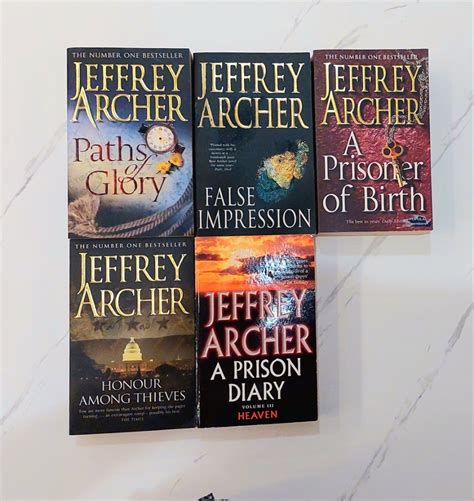 Jeffrey Archer bundle x 4. A prisoner of birth, false impression, paths ...