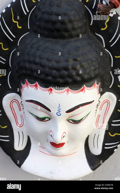 Buddha head, Paris, France, Europe Stock Photo - Alamy