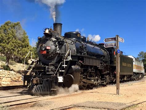 Grand Canyon Railway no. 4960 keeps its steam up at the Grand Canyon Depot [1939x1454] : TrainPorn