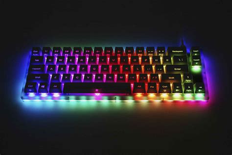 Womier K66 V2 Hotswap Acrylic RGB Mechanical Keyboard | Mechanical Keyboards | Custom Layout ...