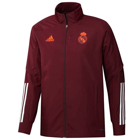 Real Madrid UCL presentation Soccer tracksuit 2020/21 - Adidas ...