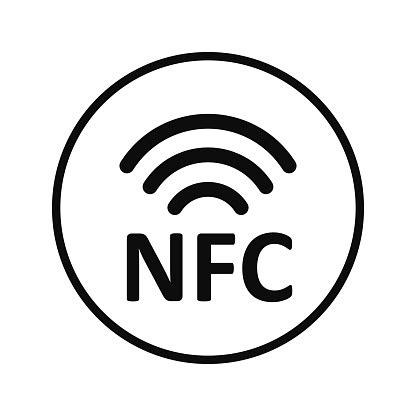 Nfc Payment Technology Icon Near Field Communication Concept Fast ...