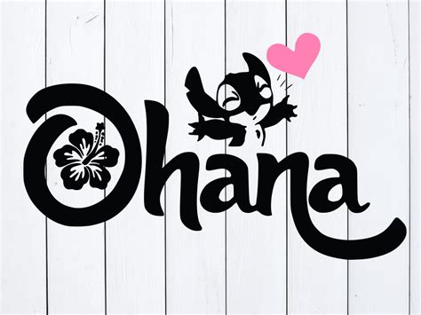 Lilo and Stitch svg stitch svg family svg Clipart Ohana Means Family svg cut files Stitch Ohana ...