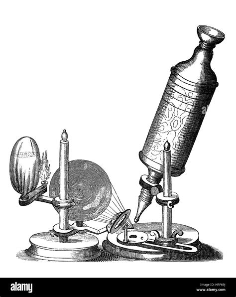 Robert Hooke Microscope, 17th Century Stock Photo - Alamy