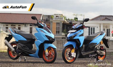 Modifikasi Honda Vario 160 dan Vario 150, Usung Konsep Kembar Pakai Part Serba Mewah | AutoFun