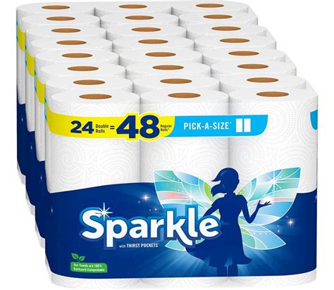 Sparkle Paper Towels Double Rolls 24-Pack Only $20.77 Shipped on Amazon ...