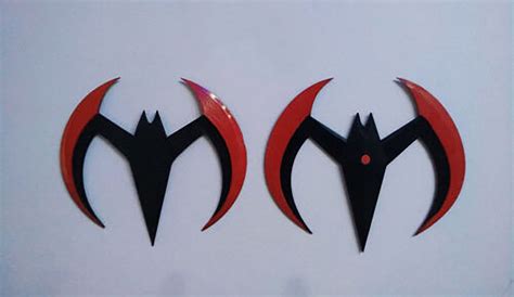 Batarang Batman Beyond 3D Model Ready to Print STL