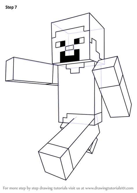 Minecraft Drawings Steve