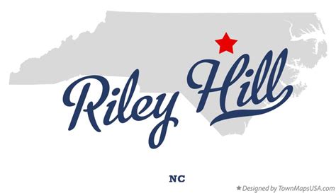 Map of Riley Hill, NC, North Carolina