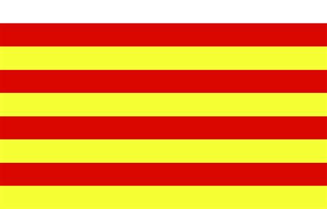 Download #8BC34A Flag Of Catalonia Illustration SVG | FreePNGImg